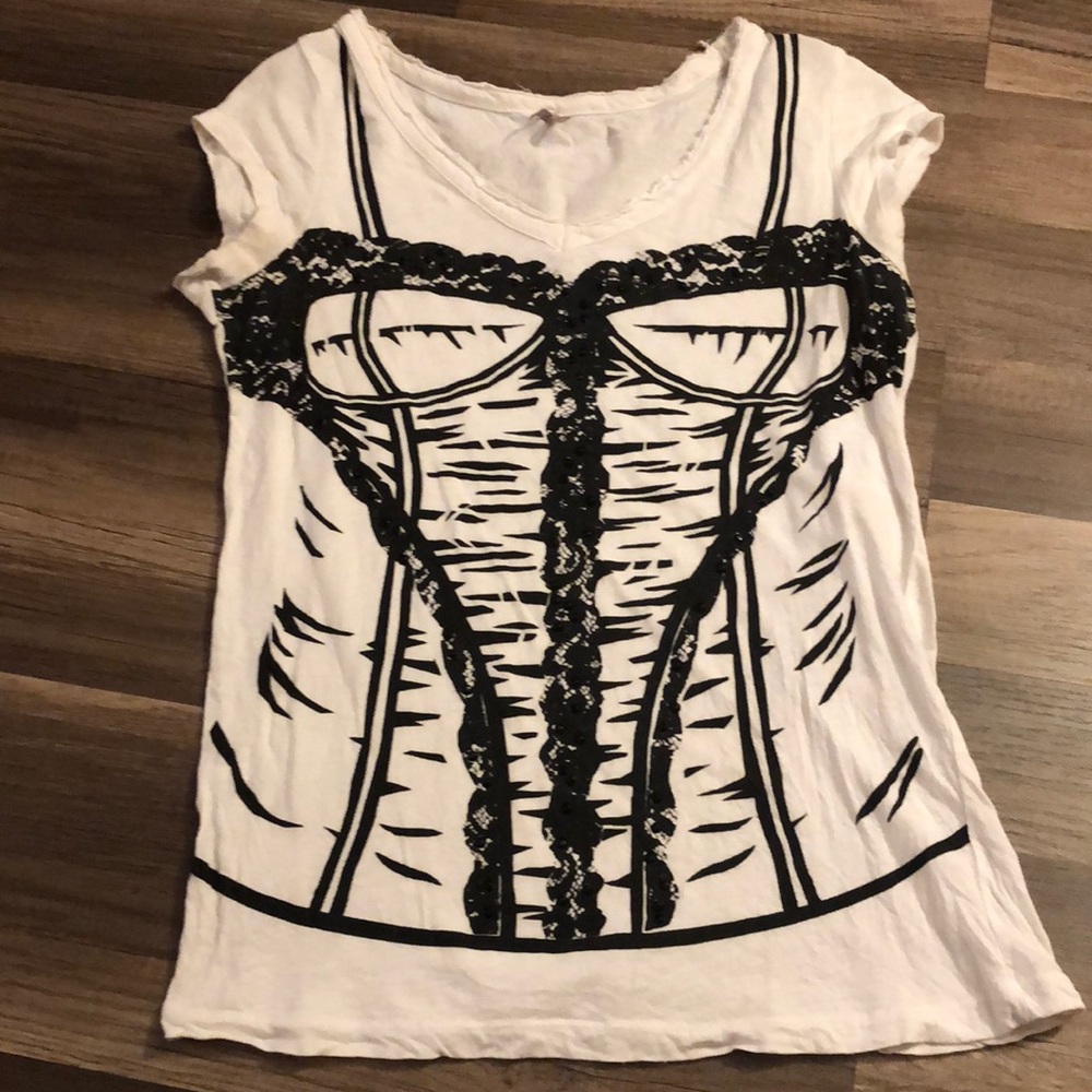 Early 2000s corset tee